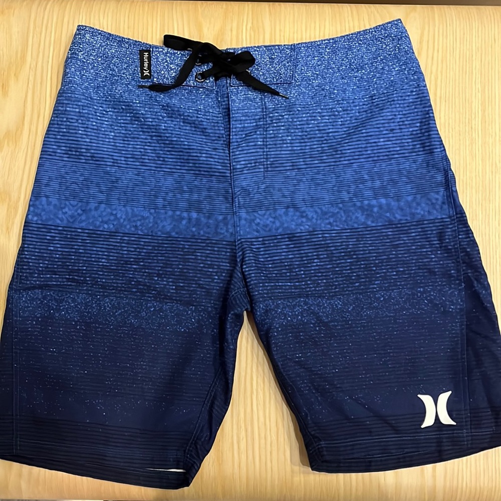 EUC Hurley swim board shorts; size 10